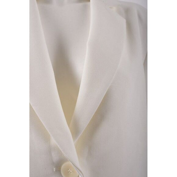Zara Womens Straight Cut Blazer Suit Jacket S White 8473/888 NWT - Picture 5 of 6